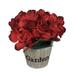 House of Hampton® Floral Arrangement in Gray Pot Plastic | 8.5 H x 4 W x 4 D in | Wayfair HOHM8174 43615056