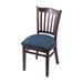 Holland Bar Stool Windsor Back Side Chair Wood/Upholstered in Blue/Black | 33 H x 17 W x 21 D in | Wayfair 312018DC024