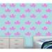 Highland Dunes Kangwei Ocean Theme Octopus Bathroom Wall Decal Vinyl in Pink | 6 H x 32 W in | Wayfair 8144CF129D084014B5872E9DCD9115CC