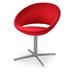sohoConcept Crescent 4-Star Side Chair Upholstered/Metal in Red/Yellow | 29 H x 23.75 W x 21 D in | Wayfair DC2005-73