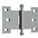 idh by St. Simons 2.5" H x 4" W Butt/Ball Bearing Pair Door Hinge, Wood in Gray | 2.5 H x 4 W x 0.125 D in | Wayfair 80254-026