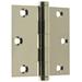 idh by St. Simons 3.06" H x 3" W Ball Bearing Pair Door Hinges | 3 H x 3 W x 0.093 D in | Wayfair 83030-014