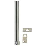 idh by St. Simons Solid Brass Surface Bolt in Gray | 8 H x 0.6 W x 2 D in | Wayfair 11066-026