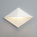 Wade Logan® Caeli 1-Light LED Wall Sconce Ceramic in White/Brown | 8 H x 12 W x 4 D in | Wayfair F27BF76FDEB3437F93DFB2444946B135