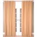 India's Heritage Linen Solid Room Darkening Rod Pocket Single Curtain Panel in Yellow | 96 H in | Wayfair P505 Cornseed 96