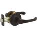 Delaney Hardware CALLAN Newport Passage Door Lever in Brown | 2.62 H x 4.12 W x 2.37 D in | Wayfair 501T-NE-US10B