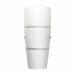 Jesco Lighting Madison 1-Light LED Flush Mount Glass in White | Wayfair WS830L-2790-WHSN