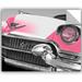 Ebern Designs Richard James Pink Wall Decal Metal in Gray/Pink | 24 H x 32 W in | Wayfair C167CDE8B17C43D2B22DB5E6CC51CD66