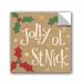 The Holiday Aisle® Anne Tavoletti Vintage Saint Nick Wall Decal Canvas/Fabric in White | 36 H x 36 W in | Wayfair D546CCD6C55648F3B40CF530E12155F9