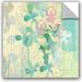 Winston Porter Annemargaret Evelia Sowash Aqua Mist on Orchids Removable Wall Decal Vinyl | 10" H x 10" W x 0.1" D | Wayfair 6sow008a1010p