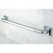 Kingston Brass Claremont Grab Bar Metal in Gray | 2.81 H x 1.25 D in | Wayfair DR614361