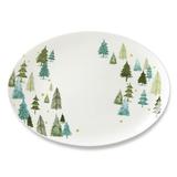 Lenox Balsam Lane Serving Platter All Ceramic/Earthenware/Stoneware in Green/White | 16 W in | Wayfair 882060