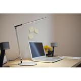 Koncept Technologies Inc Z-Bar 15" Desk Lamp Plastic/Metal | 15 H x 7.5 W x 14.15 D in | Wayfair AR1100-CD-SIL-DSK