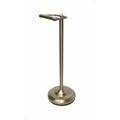 Kingston Brass Vintage Free Standing Toilet Paper Holder Metal in Gray | 21.5 H x 6 W x 7.5 D in | Wayfair CC2008