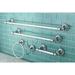 Kingston Brass Provence 5 Piece Bathroom Hardware Set Metal in Gray | Wayfair BAHK2612478C