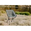 Loon Peak® Romeo Folding Camping Chair Metal in Gray/Black | 28 H x 21 W x 21 D in | Wayfair LOON2695 27438600