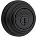 Kwikset 985 Double Cylinder Deadbolt w/ SmartKey Zinc in Black | 4.7 H x 4.1 W x 3.1 D in | Wayfair 985514SMT