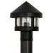 Loon Peak® Yerby 1-Light 7.5" Post Light Brass/Metal in Black | 7.5 H x 8 W x 8 D in | Wayfair 8ADEA912CF2441A8A96F78CD71116116