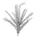 Loon Peak® 23"H Glitter Filigree Leaf Spray for Christmas Home Décor, Floral Arrangement Plastic | 23 H x 14 W x 5 D in | Wayfair LOPK7621 43491050