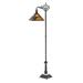 Loon Peak® Wyble Loon Needle 68.5" Task Floor Lamp Glass in Black/White | 68.5 H x 24 W x 24 D in | Wayfair 9A3B7099A8C144DDA99B74163D745296