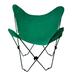 Latitude Run® Rashee Combination Classic Folding Camping Chair Metal in Green/Black | 42 H x 34 W x 28 D in | Wayfair LTRN1075 27724814