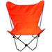 Latitude Run® Rashee Combination Classic Folding Camping Chair Metal in Orange/Black | 42 H x 34 W x 28 D in | Wayfair LTRN1075 27724823