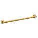 Moen Voss Stainless Steel Transitional Bathroom Grab Bar Metal in Yellow | 3.12 H x 1.25 D in | Wayfair YG5124BG