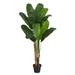 Bay Isle Home™ 41.5" Artificial Banana Leaf Tree in Planter Silk/Plastic | 48 H x 12 W x 12 D in | Wayfair 3004AF2C783F44EBA17B0CE0BEE396AD