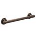 Moen Belfield Bathroom Grab Bar Metal in Brown | 3.25 H x 2.87 D in | Wayfair YG6418ORB