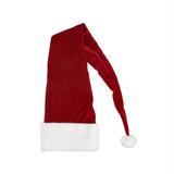 Northlight Seasonal Red & White Santa Unisex Adult Christmas Hat Costume Accessory, Polyester | 60 H x 12 W in | Wayfair NORTHLIGHT 600013GO