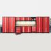 NewAge Products Bold Series 14 Piece Garage Storage Cabinet Set Steel in Red | 77.25 H x 216 W x 18 D in | Wayfair 50616
