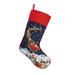 The Twillery Co.® Vermehr Santa & Reindeers Needlepoint Stocking in Blue/Brown/Red | 18 H x 11 W in | Wayfair BA0AA47F9389488E9DA0976D24DB9D41