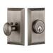 Nostalgic Warehouse Studio Plate Single Cylinder Deadbolt Brass in Gray | 4 H x 2.4 W in | Wayfair 713599