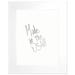 Orren Ellis Satin Wall Mounted Dry Erase Board Manufactured Wood in Brown/White | 30 H x 0.75 D in | Wayfair OREL6031 41152075