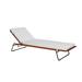 OASIQ Sandur Sun Chaise Lounge w/ Cushions Metal | 10.63 H x 29.13 W x 79.5 D in | Outdoor Furniture | Wayfair 3001115301000-CN