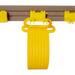 Rubbermaid Closet Organizer & Tool Holder Plastic/Metal in Yellow | 34 W in | Wayfair RCP199300