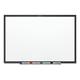 Quartet Classic Wall Mounted Magnetic Whiteboard Metal/Steel in Black | 1.94 D in | Wayfair SM534B