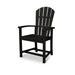 POLYWOOD® Palm Coast Dining Chair Plastic/Resin in Black | 39.5 H x 24.75 W x 24 D in | Outdoor Dining | Wayfair HND200BL