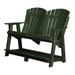 Wildridge Heritage Double Adirondack in Green | 43.5 H x 54 W x 34 D in | Wayfair LCC-130-turf green