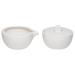 Red Vanilla Whisper Sugar & Creamer Set Bone China in White | 2 H in | Wayfair FD080-280/290