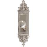 BRASS Accents Renaissance Apollo Privacy(Bed & Bath) Door Knob Brass in Gray | 14.8 H x 3.6 W x 2.8 D in | Wayfair D04-K522G-NET-619