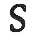 RCH Supply Company 6" H Surface Mount House Letter Metal in Black | 6 H x 3.5 W x 0.2 D in | Wayfair 830S-BLK152