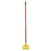 Rubbermaid Commercial Products Side Gate Fiberglass Mop Handle | 60 H x 1.75 W in | Wayfair RCPH146RED