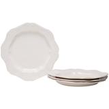 Red Vanilla Country Estate 11" Dinner Plates Ceramic/Earthenware/Stoneware in Brown/White | Wayfair FQ900-401