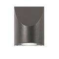 SONNEMAN Shear 4.75" H Outdoor Bulkhead Light Aluminum/Metal in Brown | 4.75 H x 3.5 W x 3 D in | Wayfair 7222.72-WL