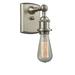 17 Stories Briele Bare Bulb 1-Light Dimmable Armed Sconce Metal in Gray | 7 H x 4.5 W x 5.5 D in | Wayfair STSS8320 45244744