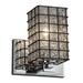 17 Stories Astor 1-Light Armed Sconce Metal in Black | 7.75 H x 7 W x 5.75 D in | Wayfair STSS1263 38920317