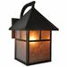 Steel Partners Heritage 1-Light Outdoor Wall Lantern in Black | 20 H x 12.5 W x 17 D in | Wayfair 2149-Wet