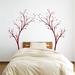 The Decal Guru Star Trees Wall Decal Vinyl in Red | 80 H x 99 W in | Wayfair 2031-WALL-02-01