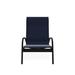 Latitude Run® Gardenella Beach Chair Metal in Black | 30 H x 24 W x 32.5 D in | Wayfair 0800CA2AB47E43E3ADDD0FB7CDAE431E